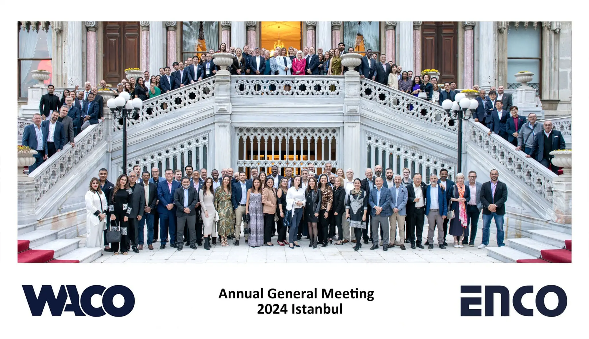 WACO 2024 Genel Kurulu İstanbul buluşması — grup fotoğrafı