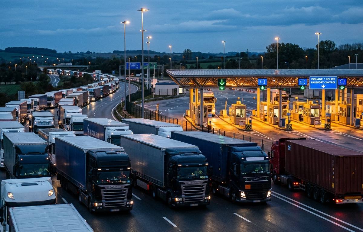 Schengen'de Dijital Giriş-Çıkış Dönemi: TIR Sürücüleri için 90/180 Kuralı Kritik Hale Geldi